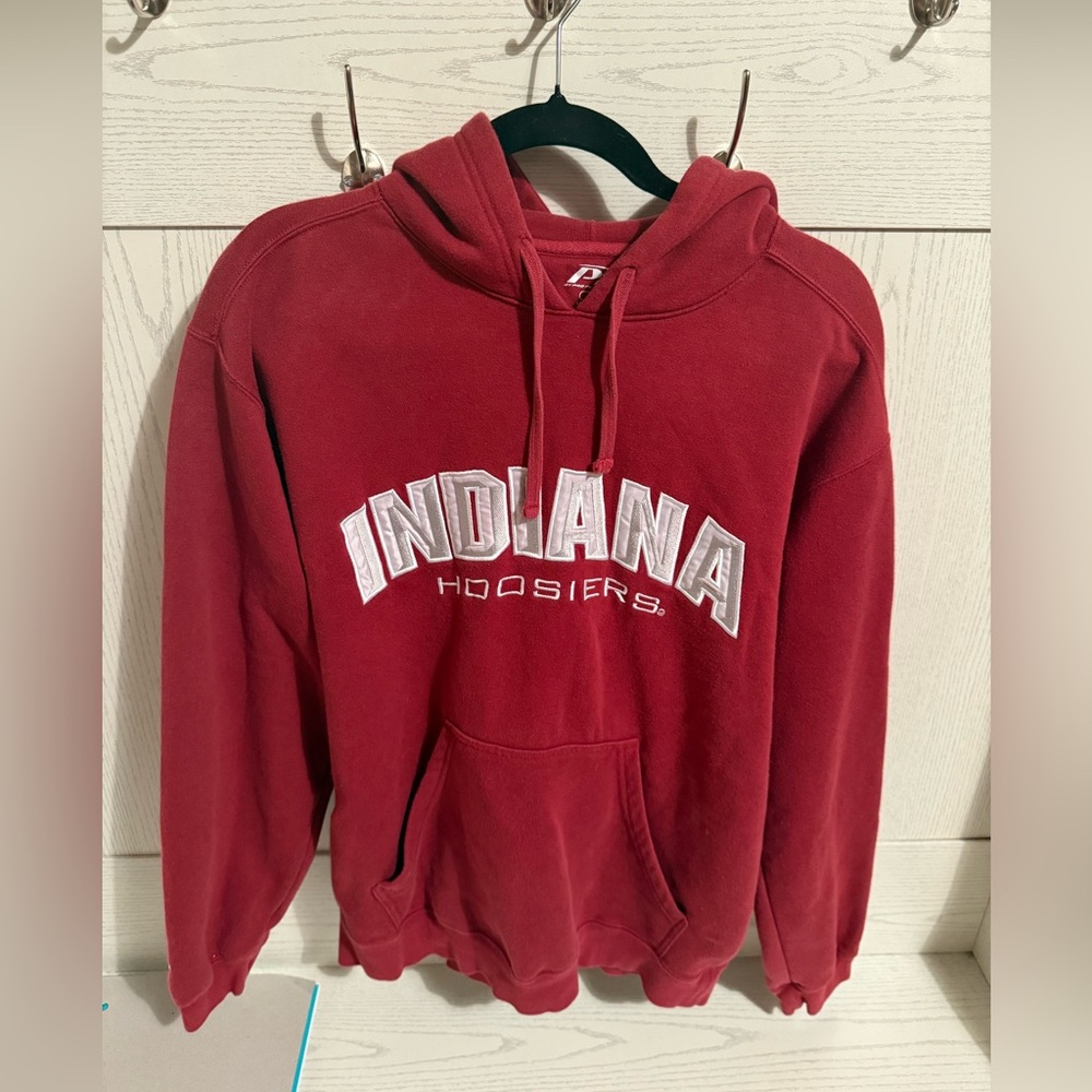Red Indiana Hoosiers Hoodie- medium